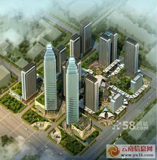 呈贡涌鑫哈佛中心 总价27万起购两房，多元面积满足不同需求